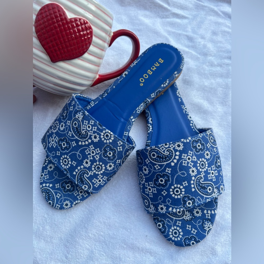 Blue summer shoes ♥️